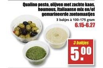 alle qualino tapas 3 bakjes voor eur5