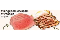 ovengebakken spek of rosbief