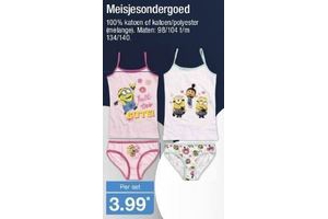 meisjesondergoed