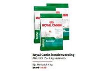 royal canin hondenvoeding