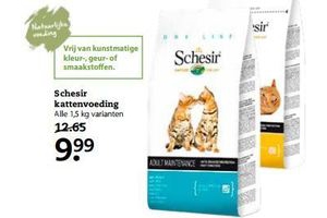 schesir kattenvoeding