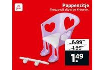 poppenzitje in diverse kleuren nu voor eur1 49