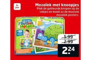 mozaiek met knoopjes nu eur2 24