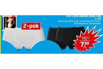 2 pak ten cate dames midislip