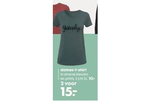 dames t shirt