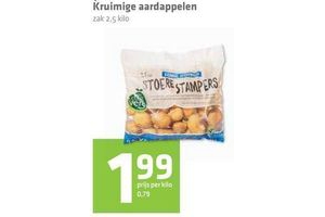 kruimelige aardappelen