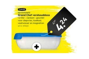 grand chef vershouddoos 1 2 liter