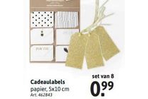 cadeaulabels