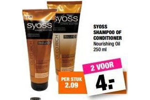 syoss shampoo of conditioner