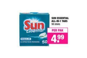 sun essential all in 1 tabs