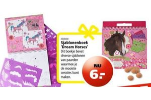 sjablonenboek dream horses