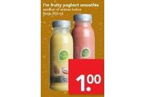 i m fruity yoghurt smoothie