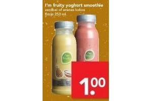 i m fruity yoghurt smoothie