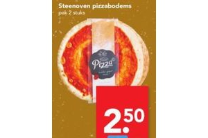 steenoven pizzabodems