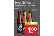 brouwerij de leckere biologisch bier uit utrecht