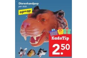 dierenhandpop