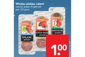 windau plakjes salami