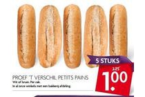 proef t verschil petits pains