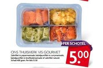ons thuismerk vis gourmet