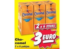 2 verpakkingen chocomel nu voor eur3 00