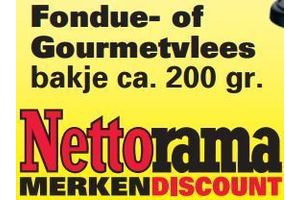 fondue of gourmetvlees nu eur1 75 per bakje