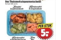 ons thuismerk visgourmetschotel