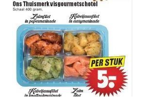 ons thuismerk visgourmetschotel