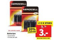 aerocell batterijen