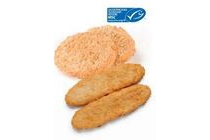 kabeljauwburger of visschnitzel