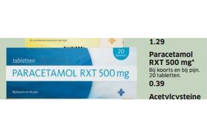 paracetamol rxt