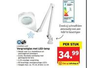 vergrootglas met led lamp