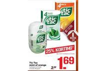 tic tac mint of orange