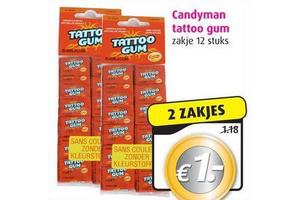 candyman tattoo gum