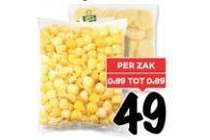 aardappelschijfjes of mini krieltjes