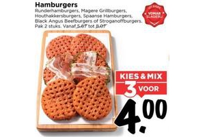 hamburgers