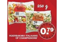 roerbakmix italiaans of champignons