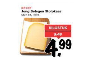 jong belegen stolpkaas
