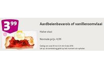 aardbeienbavarois of vanilleroomvlaai