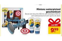 minions waterpistool geschenkset
