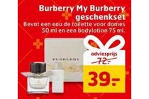 burberry my burberry geschenkset