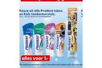 prodent kids tandpasta en tandenborstel