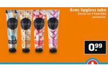 avec lipgloss tube