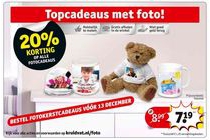 20 korting op alle fotocadeaus