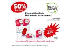 hairwonder assortiment