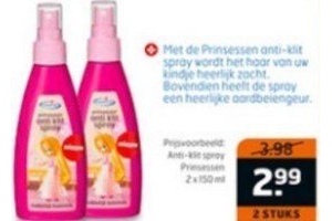 prinsessen anti klit spray