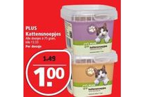 plus kattensnoepjes