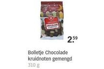 bolletje chocolade kruidnoten gemengd