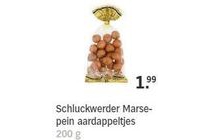 schluckwerder marsepein aardappeltjes