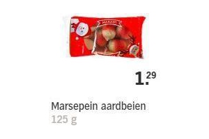 marsepein aardbeien