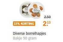 diverse borrelhapjes